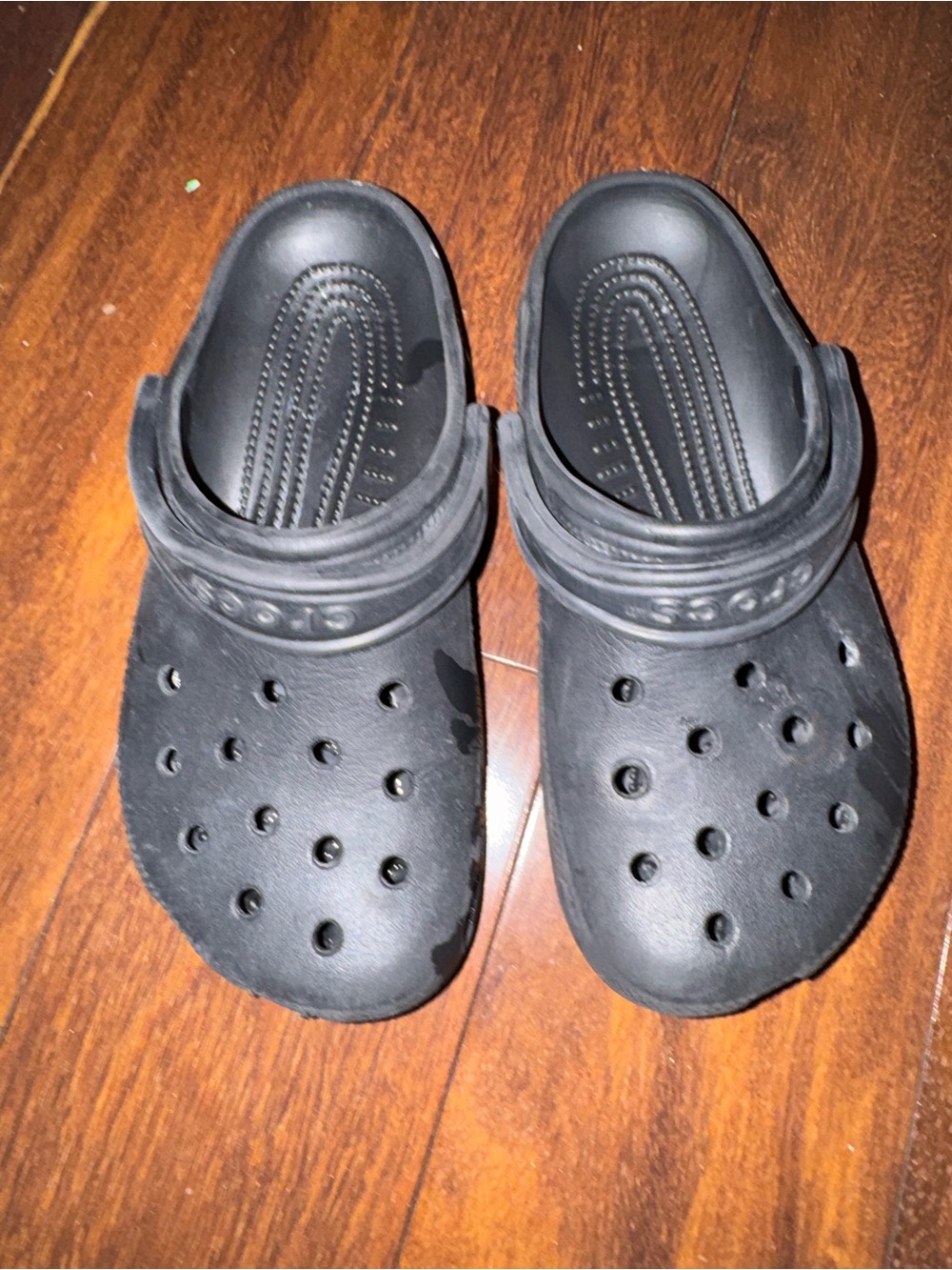 CROCS Kids Black Classic Clog Sandals